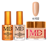 MD - Gel & Lacquer & Dip Trio (#K61 - #K120) - NEW 2025