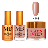 MD - Gel & Lacquer & Dip Trio (#K61 - #K120) - NEW 2025