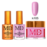 MD - Gel & Lacquer & Dip Trio (#K61 - #K120) - NEW 2025
