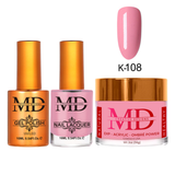 MD - Gel & Lacquer & Dip Trio (#K61 - #K120) - NEW 2025