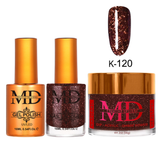 MD - Gel & Lacquer & Dip Trio (#K61 - #K120) - NEW 2025