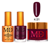 MD - Gel & Lacquer & Dip Trio (#K01 - #K60) - NEW 2025