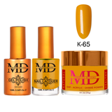 MD - Gel & Lacquer & Dip Trio (#K61 - #K120) - NEW 2025