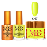MD - Gel & Lacquer & Dip Trio (#K61 - #K120) - NEW 2025