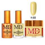 MD - Gel & Lacquer & Dip Trio (#K61 - #K120) - NEW 2025