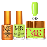 MD - Gel & Lacquer & Dip Trio (#K61 - #K120) - NEW 2025
