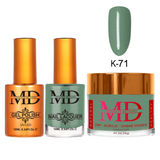 MD - Gel & Lacquer & Dip Trio (#K61 - #K120) - NEW 2025