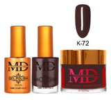 MD - Gel & Lacquer & Dip Trio (#K61 - #K120) - NEW 2025