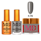 MD - Gel & Lacquer & Dip Trio (#K61 - #K120) - NEW 2025
