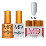 MD - Gel & Lacquer & Dip Trio (#K61 - #K120) - NEW 2025