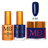 MD - Gel & Lacquer & Dip Trio (#K61 - #K120) - NEW 2025