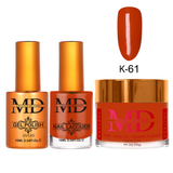 MD - Gel & Lacquer & Dip Trio (#K61 - #K120) - NEW 2025