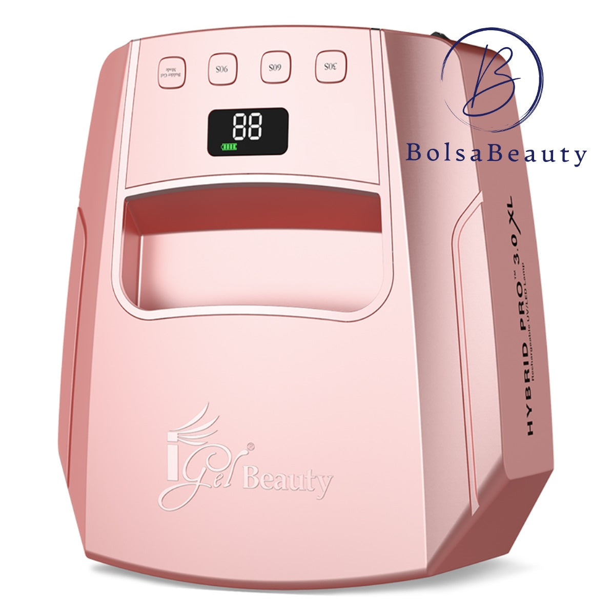 Igel - Hybrid Pro 3.0 XL LED Lamp - Rose (NEW 2025) – BolsaBeauty