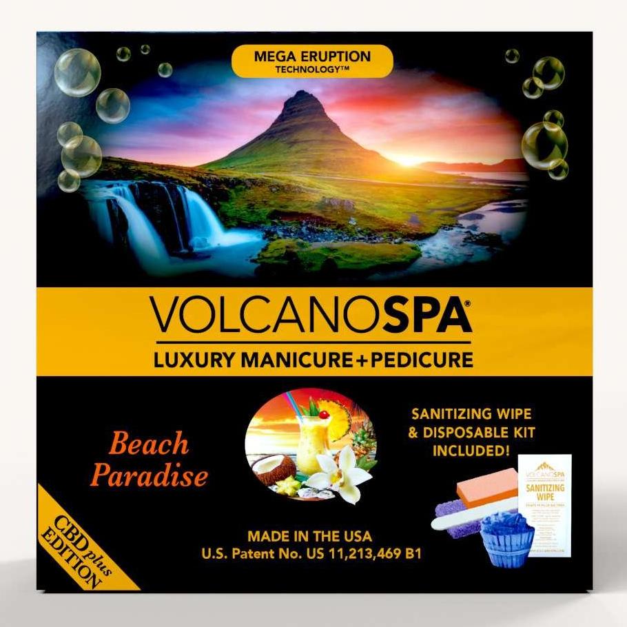 Volcano - Pedicure Deluxe 5in1 (Case 36 Boxes) - Beach Paradise