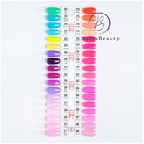 DND - DC Gel & Lacquer Duo Set completo de 36 colores (n.º 4, n.º 5, n.º 8)