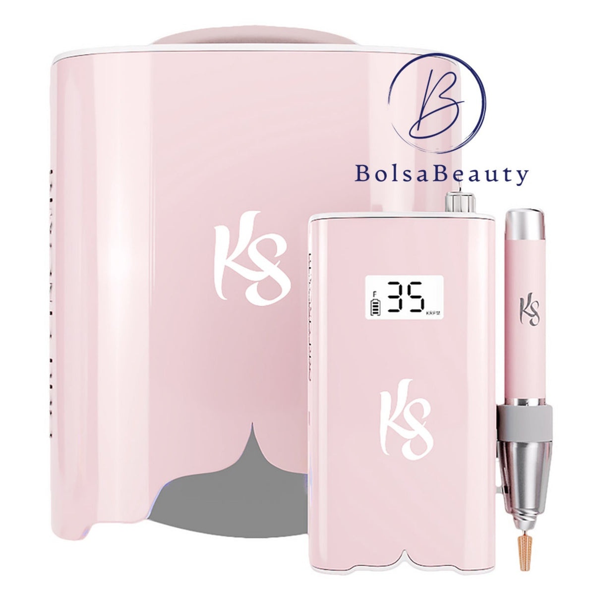Kiara Sky - Beyond Pro Lamp & Drill Bundle (Pink) – BolsaBeauty