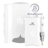 Kiara Sky - Conjunto de lámpara y taladro Beyond Pro (blanco)