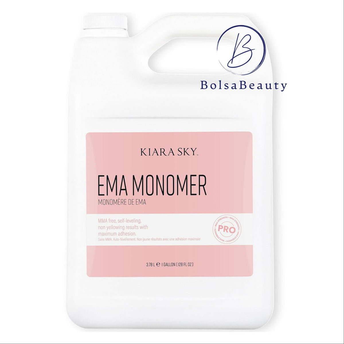 Kiara Sky EMA Pro Liquid Monomer (1 Gallon) BolsaBeauty Nail Supply
