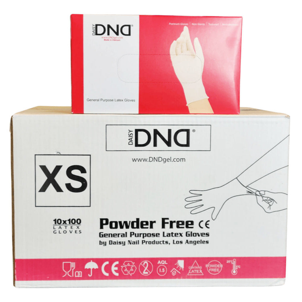 handschuhe case DND Latex Gloves 10/Box Small