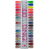 DND - DC Gel & Lacquer Duo Set completo de 36 colores (n.º 1, n.º 2, n.º 3)
