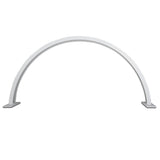 Cre8tion - Lámpara de media luna para mesa de manicura (blanca)