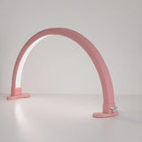 Ikonna - Lámpara de mesa en forma de media luna para salón de uñas (varios colores)