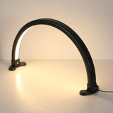 Ikonna - Lámpara de mesa en forma de media luna para salón de uñas (varios colores)