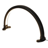 Ikonna - Lámpara de mesa en forma de media luna para salón de uñas (varios colores)