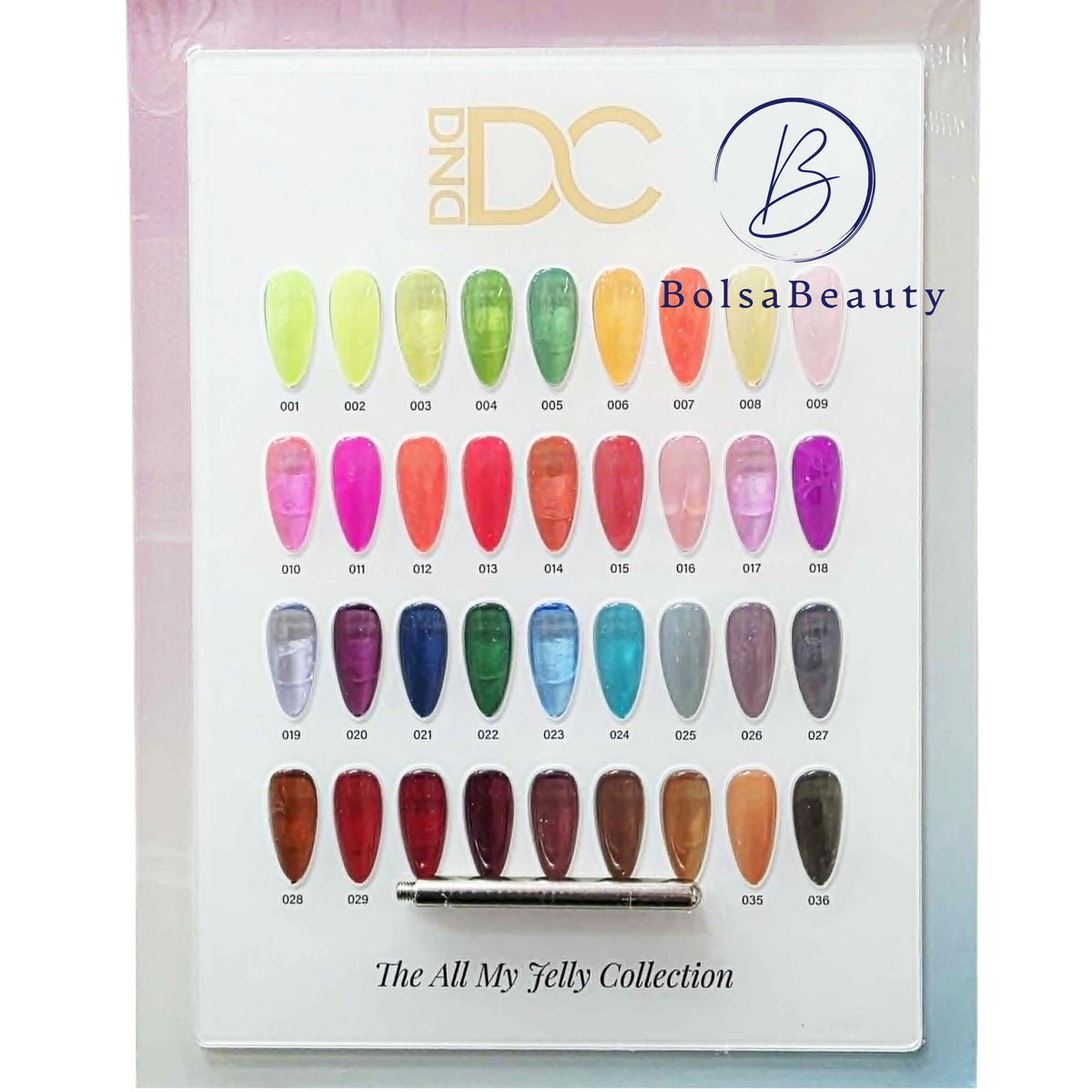 DND - DC All My Jelly Full Set 36 Colors (#01 - #36) - NEW 2026