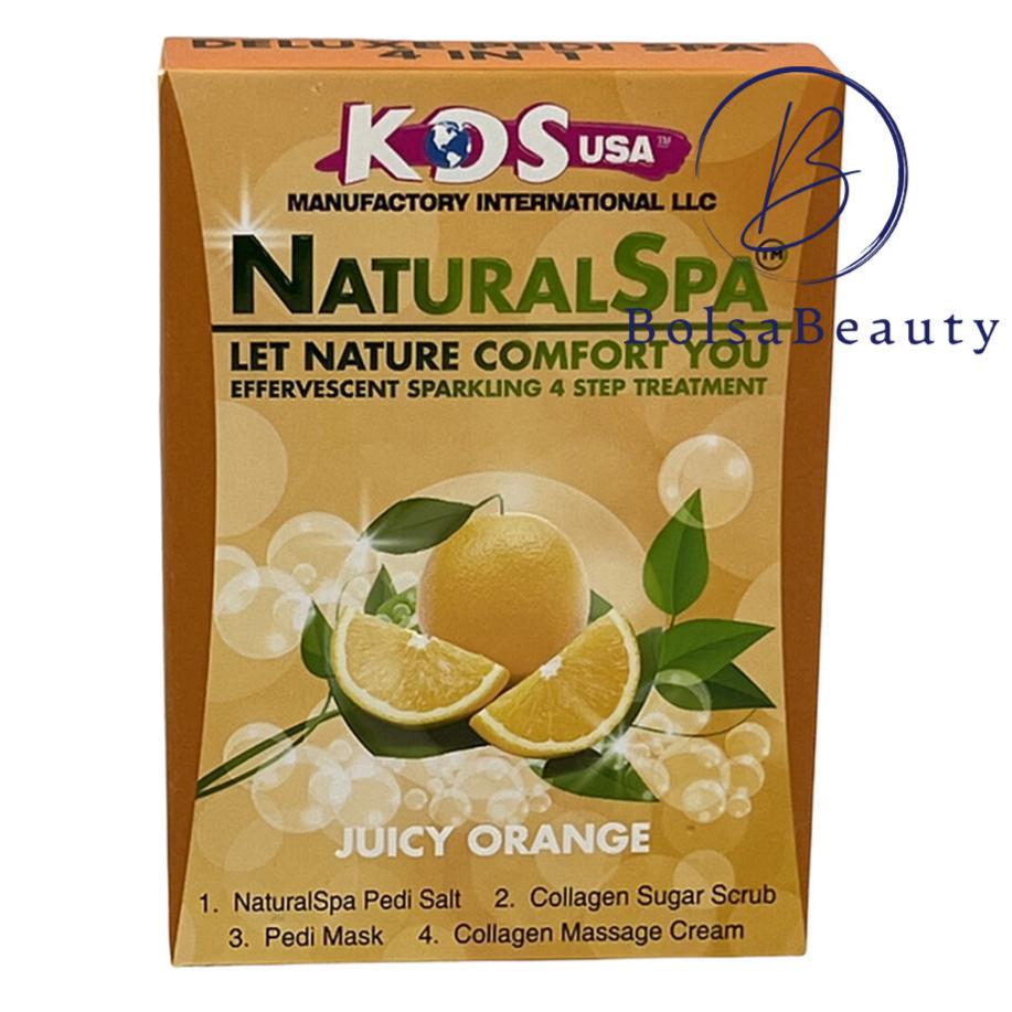 KDS - Pedicure Deluxe 4in1 (Case 88 Boxes) - Juicy Orange