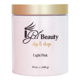IGel - Dip & Dap Powder Refill 16oz (Clear, Pink...)