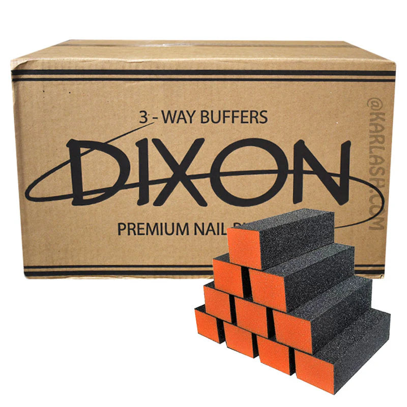 Buffer キャップ 3色セット Store Exclusive Dixon - 3 Way Buffers Case 500pcs (Many Types) – BolsaBeauty Nail