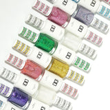 DND - Super Glitter 2023 Duo Set completo de 36 colores (n.° 893 - n.° 929)