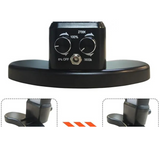 Ikonna - Lámpara de mesa en forma de media luna para salón de uñas (varios colores)