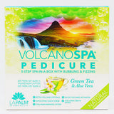 Volcano - Pedicura Spa 5 en 1 (Caja de 36 Cajas) - Té Verde y Aloe