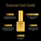Apres - Gel extensible para uñas X Gold (15 ml/30 ml)