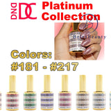 DND - Juego completo de purpurina platino DC de 36 colores (n.° 181 a n.° 217)