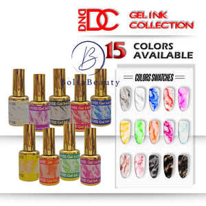 DND - Gel Ink Marble Design Full Set 15 Colors (#01 - #15)