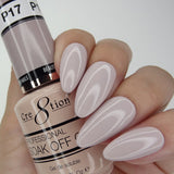 Cre8tion - Colores en gel de color rosa francés (n.° P01 a P28, n.° W1 a W4)