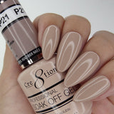 Cre8tion - Colores en gel de color rosa francés (n.° P01 a P28, n.° W1 a W4)