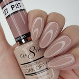 Cre8tion - Colores en gel de color rosa francés (n.° P01 a P28, n.° W1 a W4)