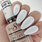 Cre8tion - Colores en gel de color rosa francés (n.° P01 a P28, n.° W1 a W4)