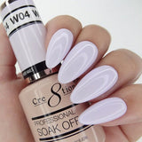 Cre8tion - Colores en gel de color rosa francés (n.° P01 a P28, n.° W1 a W4)