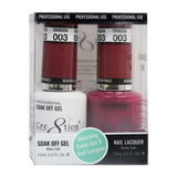 Cre8tion - Dúo sólido de gel y laca (n.° 01 - n.° 50)