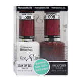 Cre8tion - Dúo sólido de gel y laca (n.° 01 - n.° 50)