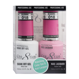 Cre8tion - Dúo sólido de gel y laca (n.° 01 - n.° 50)