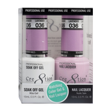 Cre8tion - Dúo sólido de gel y laca (n.° 01 - n.° 50)