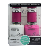 Cre8tion - Dúo sólido de gel y laca (n.° 01 - n.° 50)