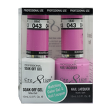 Cre8tion - Dúo sólido de gel y laca (n.° 01 - n.° 50)