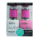 Cre8tion - Dúo sólido de gel y laca (n.° 01 - n.° 50)